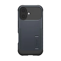 Spigen Slim Armor MagFit Fitted Hard Shell Case with Magnetic Ring for iPhone 17 - Metal Slate