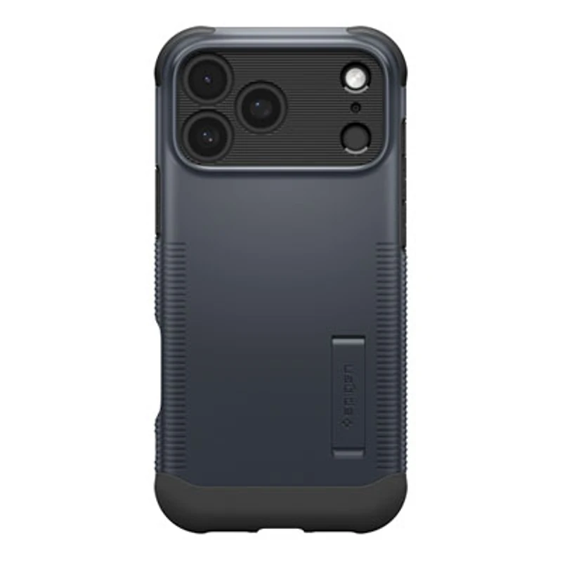 Spigen Slim Armor MagFit Fitted Hard Shell Case with Magnetic Ring for iPhone 17 Pro - Metal Slate