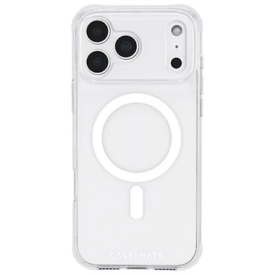 Case-Mate Fitted Hard Shell Case with MagSafe for iPhone 17 Pro Max - Clear