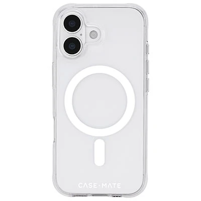 Case-Mate Fitted Hard Shell Case with MagSafe for iPhone 17 - Clear