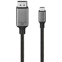 Insignia 2m (6 ft.) USB-C to 4K Ultra HD DisplayPort Cable (NS-PCKCD626-C) - Only at Best Buy