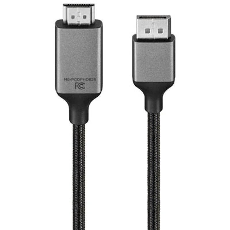 Insignia 1.8m (6ft) 4K DisplayPort to HDMI Cable - Black - Only at Best Buy