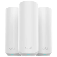 NETGEAR Orbi Whole Home Mesh Wi-Fi 7 System (RBE373-100CNS) - 3 Pack