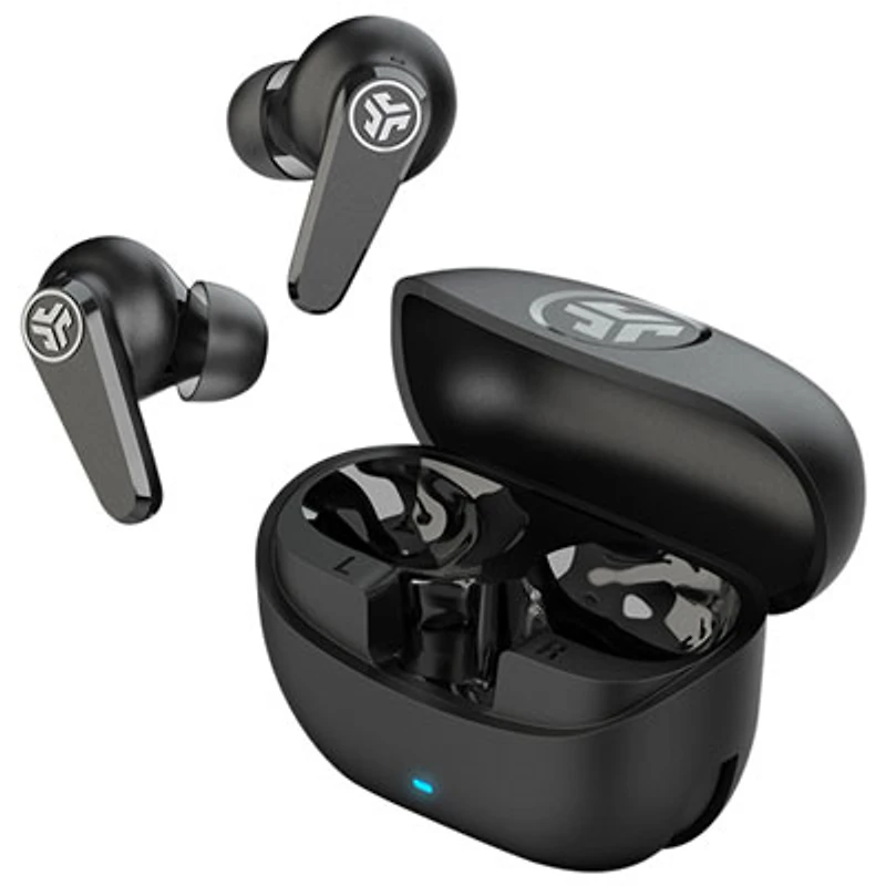 JLab Go Pods In-Ear Noise Cancelling True Wireless Earbuds - Black