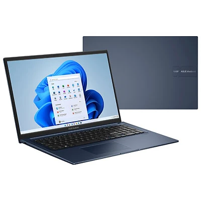 ASUS VivoBook 17.3" Laptop - Quiet Blue (Intel Core 5 120U/16GB RAM/1TB SSD/Windows 11)