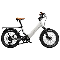 Urtopia Joy Carbon Step-Through Fat Tire Electric Cruiser Bike (750W Motor /112km Range /32km/h Top Speed