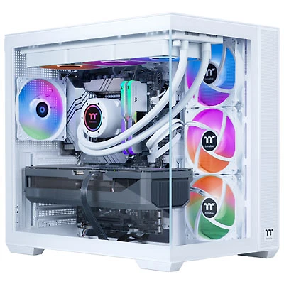 Thermaltake View Gaming PC (AMD Ryzen 7 7800X3D/32GB RAM/1TB SSD/AMD Radeon RX 9070 XT/Windows 11) - English