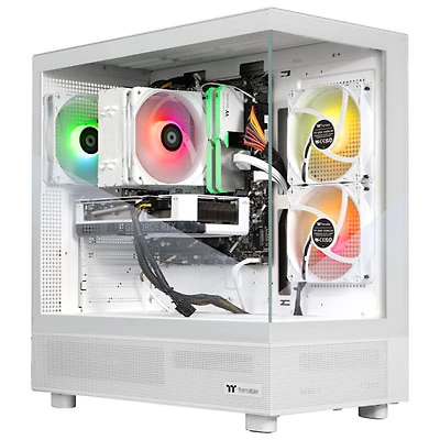 Thermaltake LCGS View Gaming PC (Intel Core i7-14700F/32GB RAM/2TB SSD/NVIDIA GeForce RTX 5060/Windows 11) - Eng