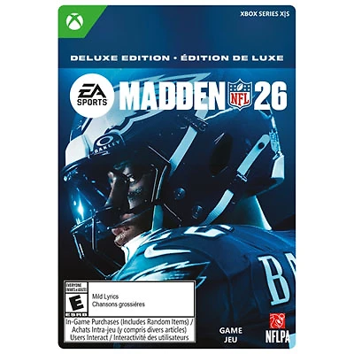 Madden NFL 26 Deluxe Edition (Xbox Series X|S) - Digital Download