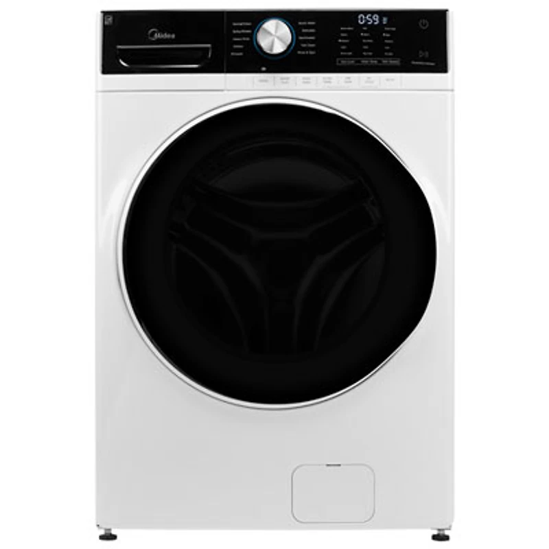Midea 5.2 Cu. Ft. High Efficiency Front Load Steam Washer (MLHW52S7AWW) - White
