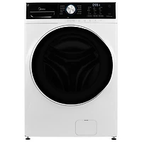 Midea 5.2 Cu. Ft. High Efficiency Front Load Steam Washer (MLHW52S7AWW) - White