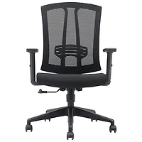 Brassex Milo Office Ergonomic High-Back Fabric Office Chair