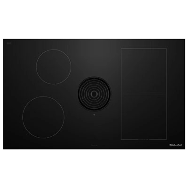 KitchenAid 36" 4-Element Induction Cooktop (KCID936SBL) - Black