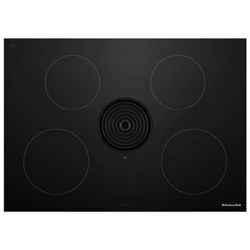 KitchenAid 31" 4-Element Induction Cooktop (KCID930SBL) - Black
