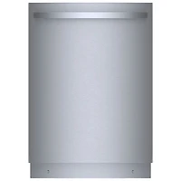 Bosch 800 Series 24" 42dB Built-In Dishwasher with Stainless Steel Tub & Third Rack (SHX78CC5UC) - SS