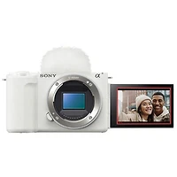 Open Box - Sony Alpha ZV-E10 II Mirrorless Camera (Body Only) - White