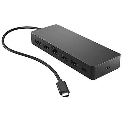 Open Box - HP USB-C Multiport Hub for Business (50H55UT) - Black