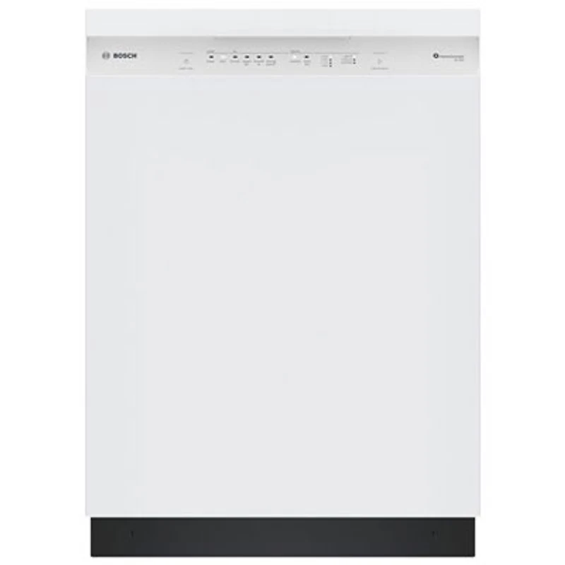 Open Box - Bosch 300 Series 24" 48dB Built-In Dishwasher w/Stainless Steel Tub (SHE41CM2N) - White - Scratch & Dent