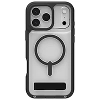 ZAGG Rainier Snap Fitted Hard Shell Case with Kickstand for iPhone 17 Pro Max - Black