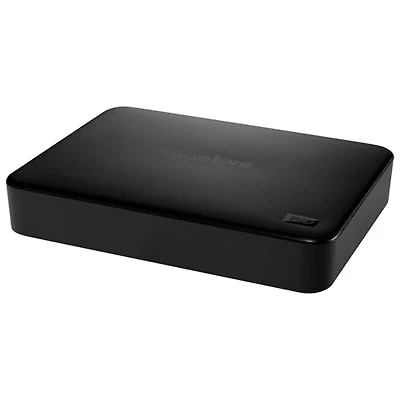 WD Easystore 5TB USB 3.2 Portable External Hard Drive (WDBAJP0050BBK-WESN) - Black