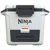 Ninja FrostVault Wheeled Cooler with Dry Zone - 29L (30 Qt) - Cloud White
