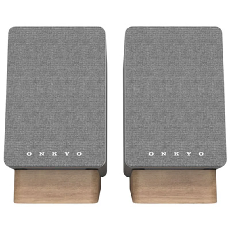 Onkyo GX10DBW 30-Watt Bookshelf Speaker - Pair - White