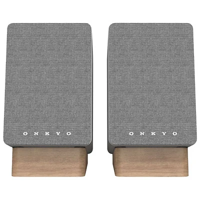 Onkyo GX10DBW 30-Watt Bookshelf Speaker - Pair - White