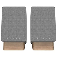 Onkyo GX10DBW 30-Watt Bookshelf Speaker - Pair - White
