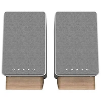 Onkyo GX30ARCW 50-Watt Bookshelf Speaker - Pair - White