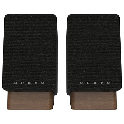 Onkyo GX-10DB 30-Watt Bookshelf Speaker - Pair - Black