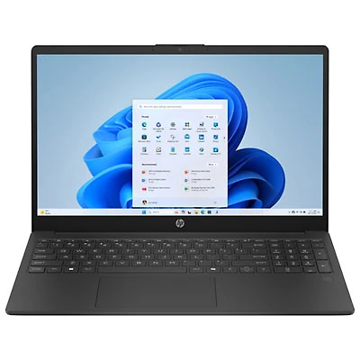 HP 15.6" Laptop - Jet Black (Intel Core 7-150U/16GB RAM/512GB SSD/Windows 11)