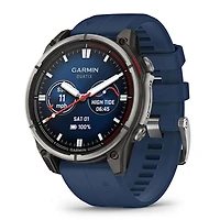 Garmin Quatix 8 AMOLED 47mm GPS Smartwatch - Captain Blue