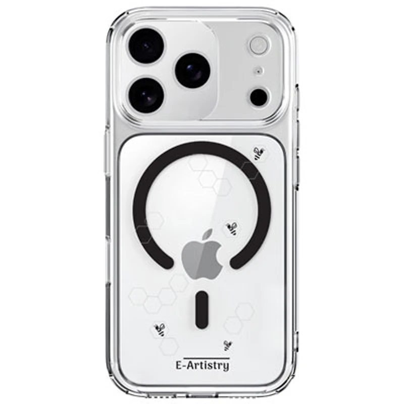 E-Artistry Signature Honeycomb Fitted Hard Shell Case with MagSafe for iPhone 17 Pro