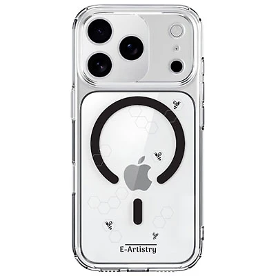 E-Artistry Signature Honeycomb Fitted Hard Shell Case with MagSafe for iPhone 17 Pro
