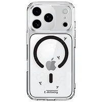 E-Artistry Signature Honeycomb Fitted Hard Shell Case with MagSafe for iPhone 17 Pro