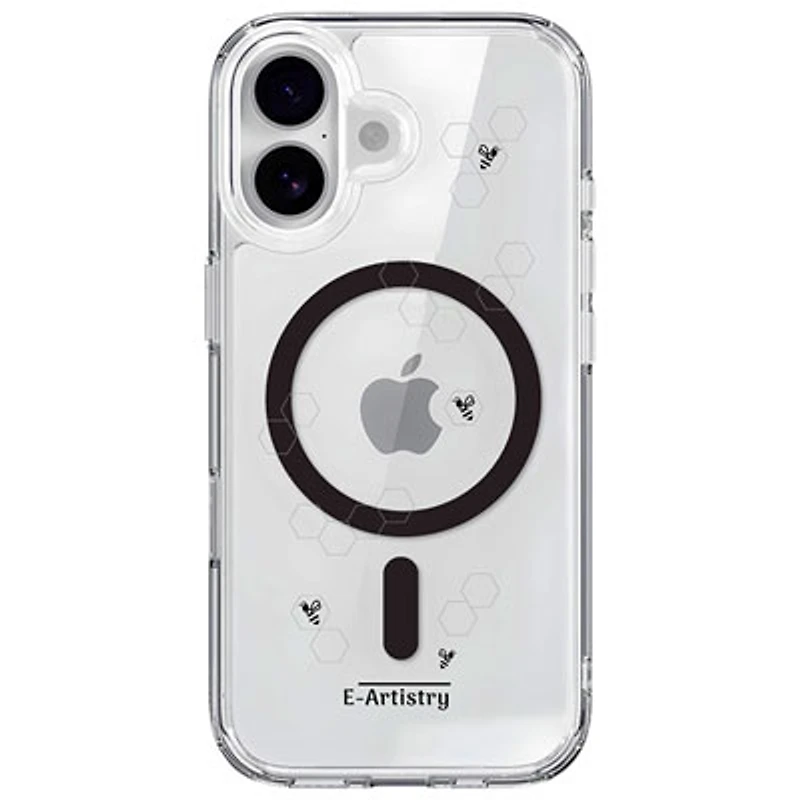 E-Artistry Signature Honeycomb Fitted Hard Shell Case with MagSafe for iPhone 17