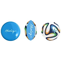 Hurley Swirl Neoprene Ball Set - 3-Pack - Blue