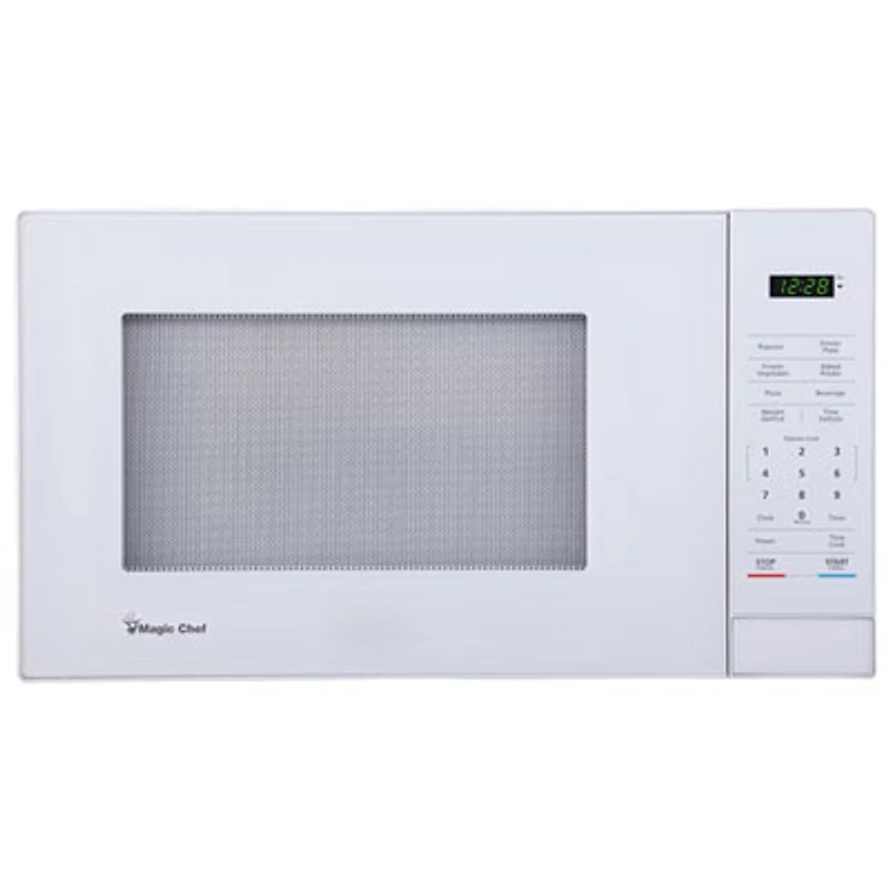 Magic Chef 1.1 Cu. Ft. Counter Top Microwave (MC110MWF) - White