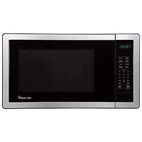 Magic Chef 1.1 Cu. Ft. Counter Top Microwave (MC110MSTF) - Stainless Steel