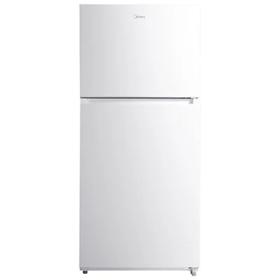 Midea 31" 18.1 Cu. Ft. Top Freezer Refrigerator with LED Lighting (MRT18D3BWW) - White