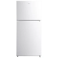 Midea 31" 18.1 Cu. Ft. Top Freezer Refrigerator with LED Lighting (MRT18D3BWW) - White