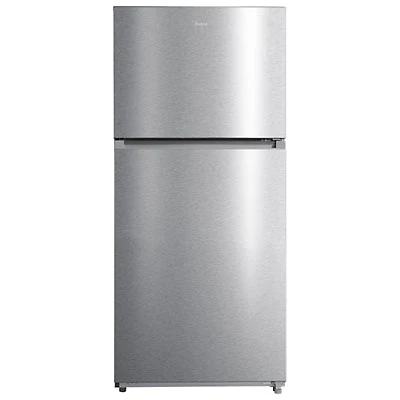 Midea 31" 20.5 Cu. Ft. Top Freezer Refrigerator with LED Lighting (MRT21D2BST) - Stainless Steel