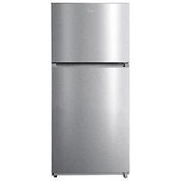 Midea 31" 20.5 Cu. Ft. Top Freezer Refrigerator with LED Lighting (MRT21D2BST) - Stainless Steel