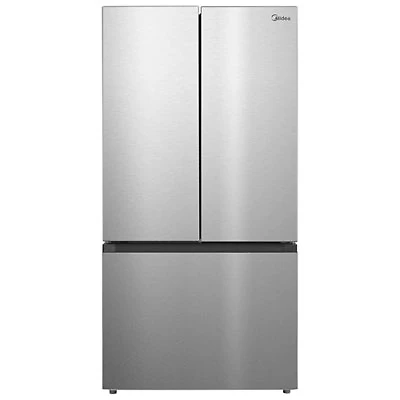 Midea 33" 22.6 Cu. Ft. French Door Refrigerator with Ice Dispenser (MRF23I7AST) - Stainless Steel