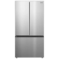 Midea 33" 22.6 Cu. Ft. French Door Refrigerator with Ice Dispenser (MRF23I7AST) - Stainless Steel