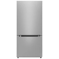 Midea 30" 18.7 Cu. Ft. Bottom Freezer Refrigerator with LED Lighting (MRB19B7AST) - Stainless Steel