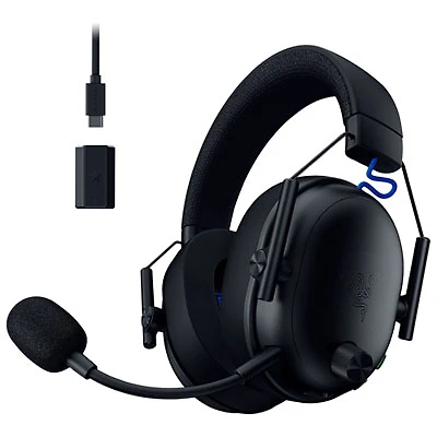 Razer BlackShark V3 Wireless Gaming Headset for PlayStation - Black