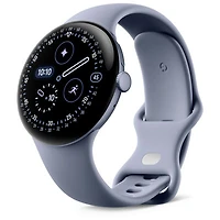 Google Pixel Watch 4 (Bluetooth) 45mm Satin Moonstone Aluminum Case with Moonstone Active Band