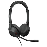 Jabra Evolve2 30 On-Ear Headset with Built-in Microphone (23189-899-879-01) - Black