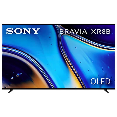 Sony Bravia 55" XR8B Series 4K UHD HDR OLED Smart Google TV (K55XR8B) - 2024 - Dark Silver